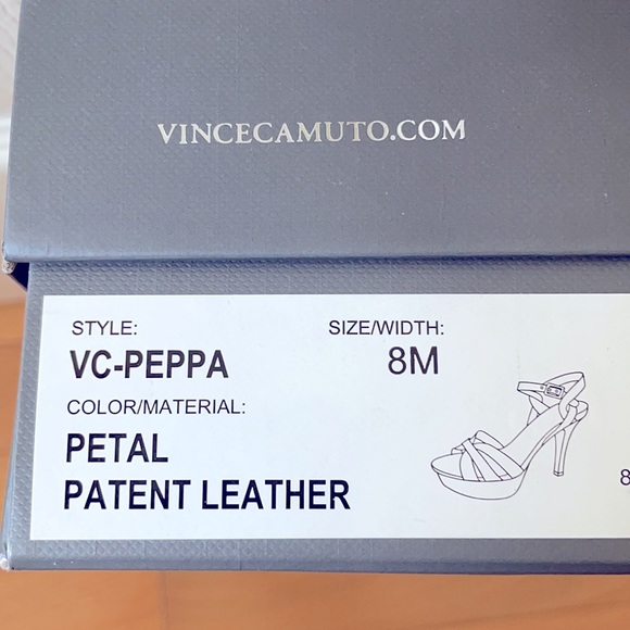 WORN TWICE! 8M Vince Camuto Peppa in Petal - Picture 3 of 6